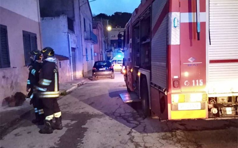 Incendio abitazione Tampio