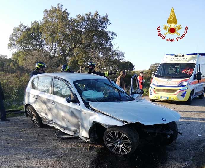 Incidente sulla Ittiri-Romana, ferito un automobilista 2 Incidente Ittiri Romana 3