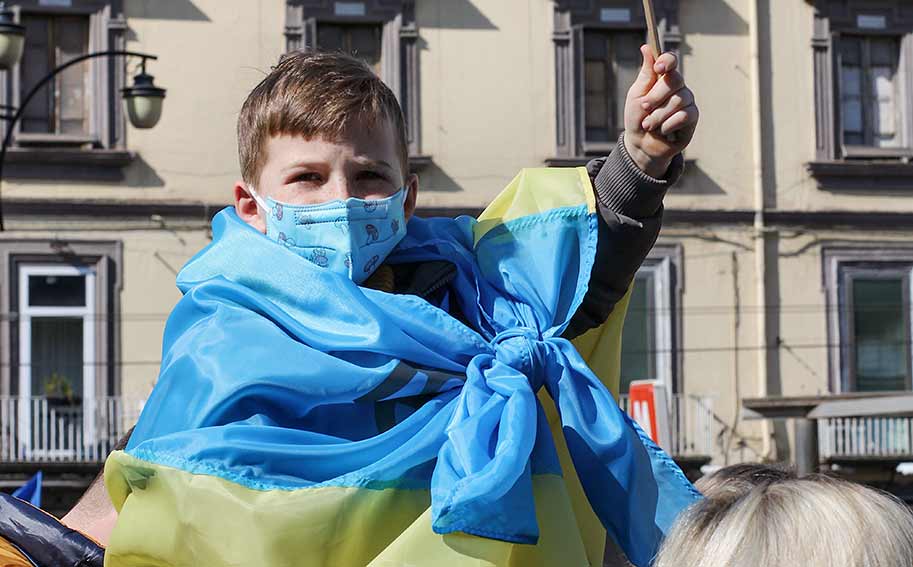 Accoglienza profughi, Acli e Crei insieme per l’Ucraina 1 Profugo Ucraino bambino