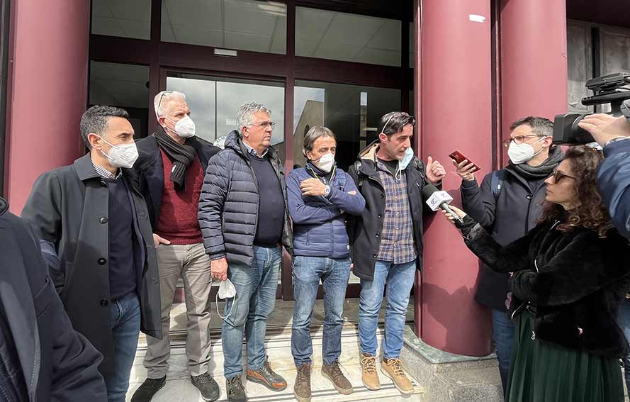 Sit-in lavoratori Elleuno e Ge.Na., Piu (Progressisti): «La sanità convenzionata sassarese non può essere dimenticata» 2 Sassari Sindacati sit in Elleuno e GeNa 2