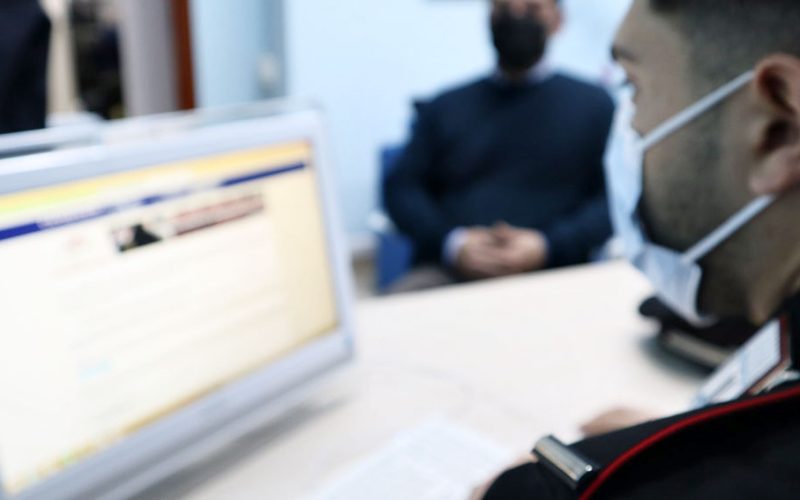 Truffa online Carabinieri