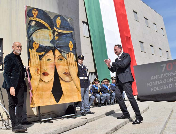 Sassari, celebrato il 170° anniversario della fondazione della Polizia di Stato