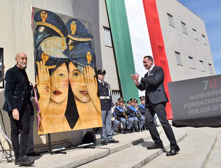 Sassari, celebrato il 170° anniversario della fondazione della Polizia di Stato 2 Sassari, celebrato il 170° anniversario della fondazione della Polizia di Stato