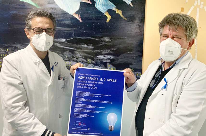 "Autismo in rete: non lasciamoli soli", il progetto pilota dell'Aou Sassari 1 Autismo Prof Sotgiu e coord Marco Merlin neuropsichiatria infantile
