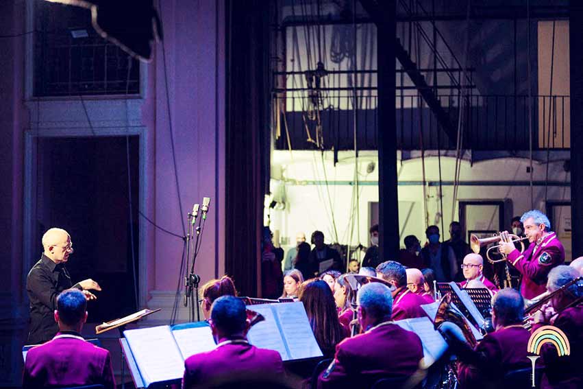 Concerto Teatro Verdi di Sassari Corrado Guarino dirige La Banda Bernardo Demuro con Paolo Fresu