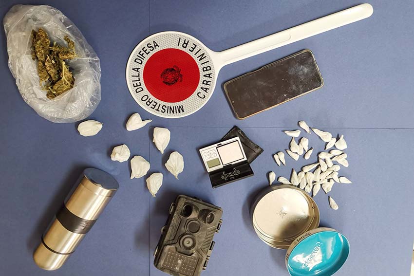 Villacidro, arrestato 52enne trovato con quasi 60 grammi di cocaina 1 Droga a Villacidro