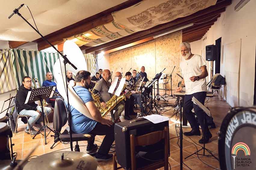 Funky Jazz Orkestra prove con Dario Cecchini foto Sara Deidda