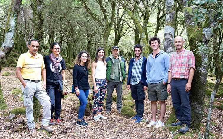 La creatività targata IED Cagliari anche al Land Art Festival di Monte Arci 3 Il gruppo Foto Emanuela Meloni