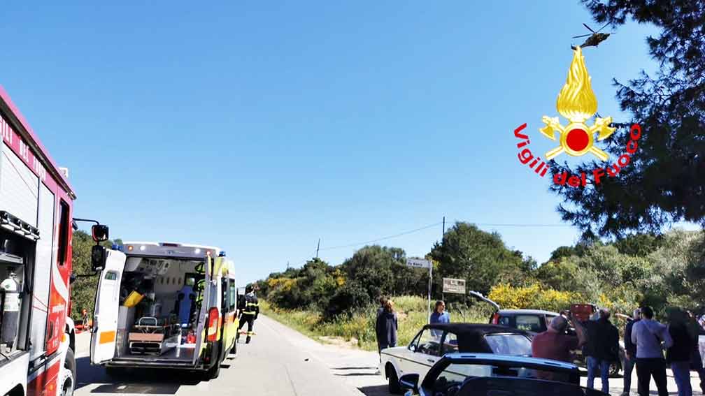 Contro un'auto sulla Sp59 bis a Baja Sardinia: grave un motociclista 1 Incidente Baja Sardinia