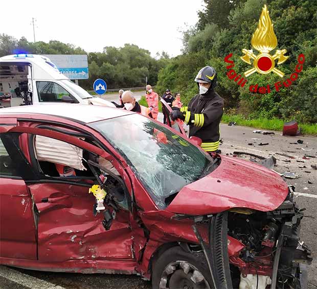 Incidente Sassari via Giov. Paolo II