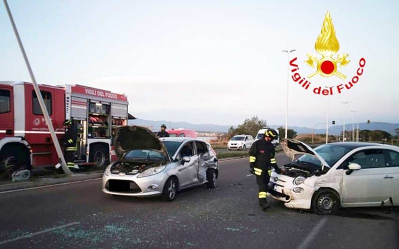 Incidente Viale Poetto cagliari
