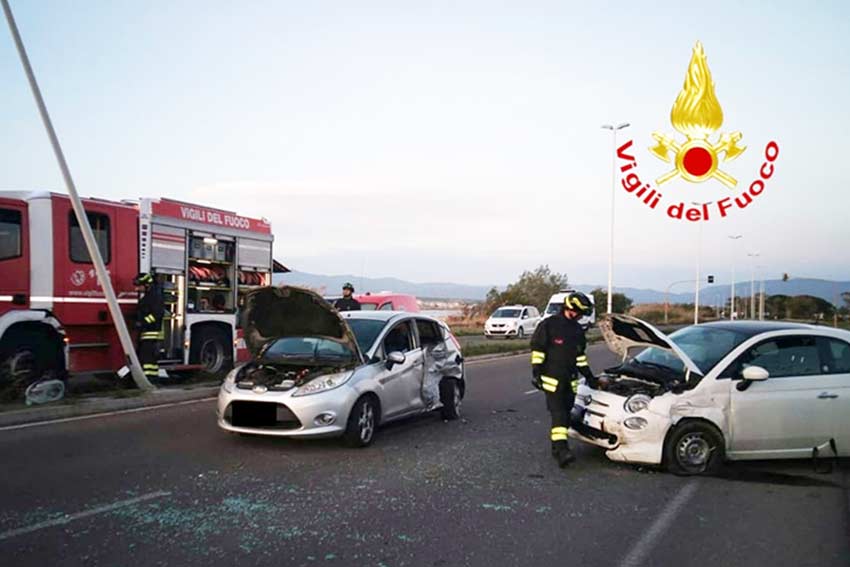 Incidente Viale Poetto cagliari