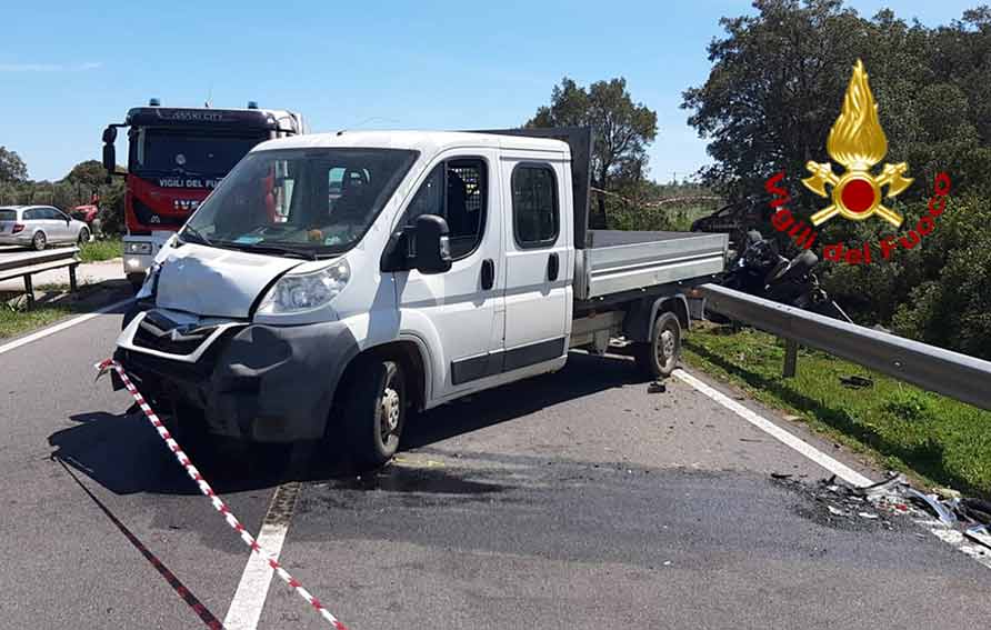 Incidente Villacidro statale 196