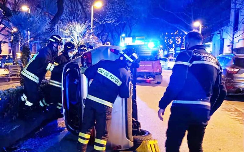 Incidente viale Dante Sassari