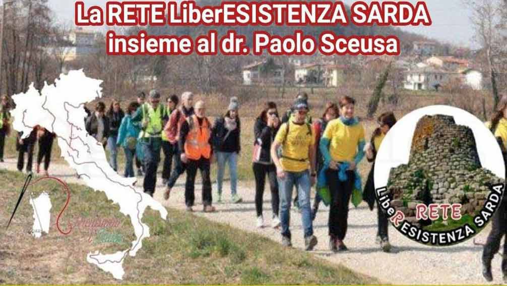 La Marcia delle Libertà contro il Green pass è arrivata anche in Sardegna 1 Marcia delle Liberta