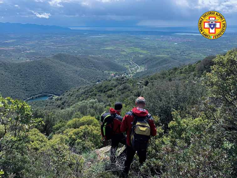 Sinnai, intervento del Soccorso Alpino nei Sette Fratelli per un escursionista in difficoltà 2 Sinnai