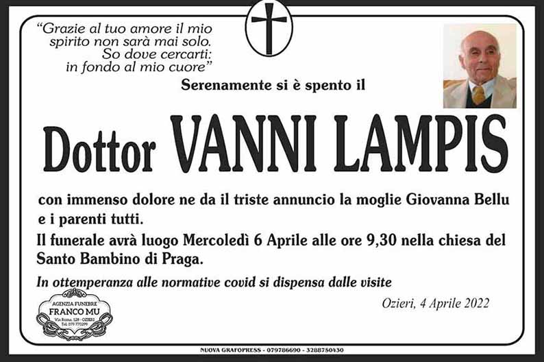 Necro Ozieri 186 Vanni Lampis