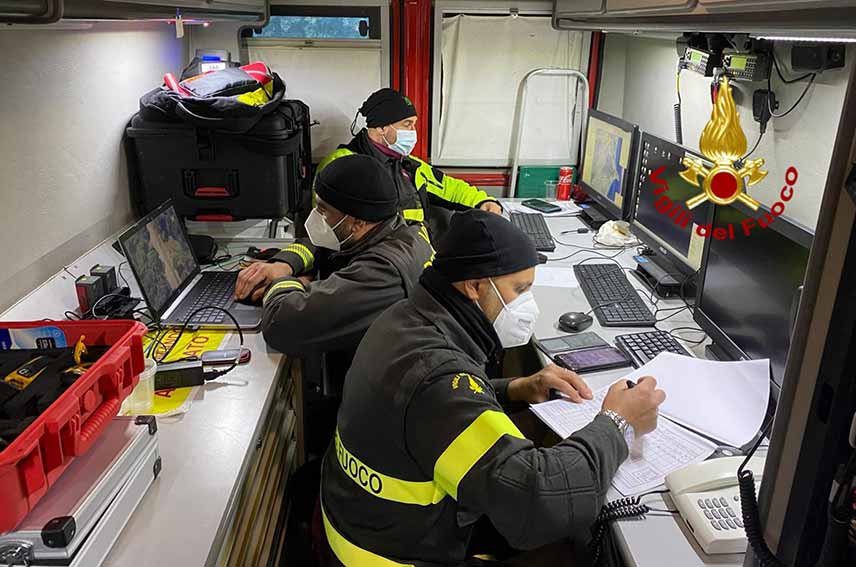 Castiadas, continuano le ricerche del pensionato scomparso da mercoledì 2 Vigili del Fuoco ricerca scomparso villaspeciosa 1