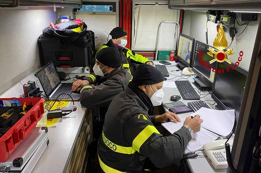 Vigili del Fuoco ricerca scomparso villaspeciosa 1