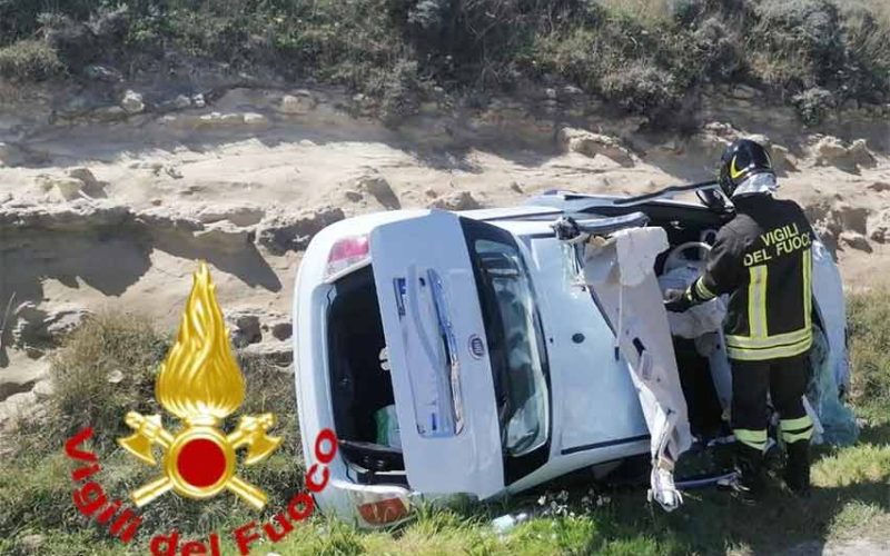 incidente sp 81 Porto Torres