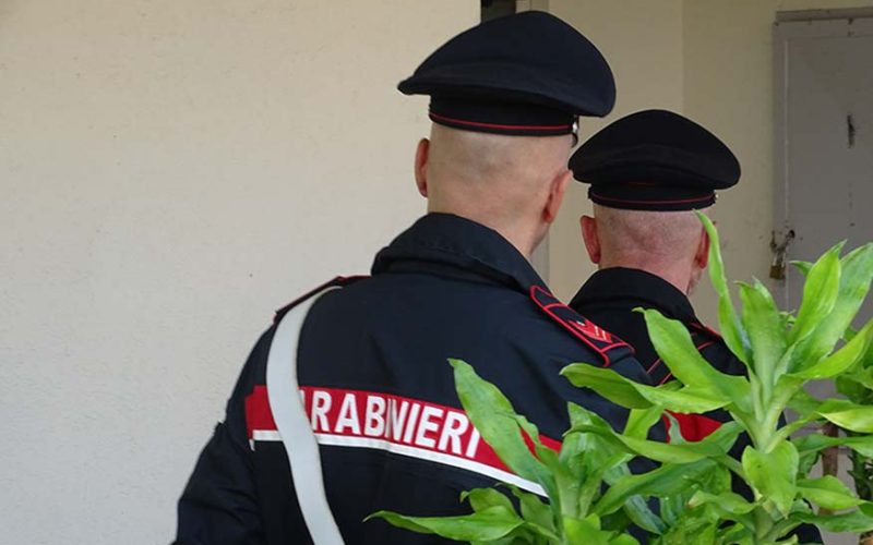 Carabinieri a piedi