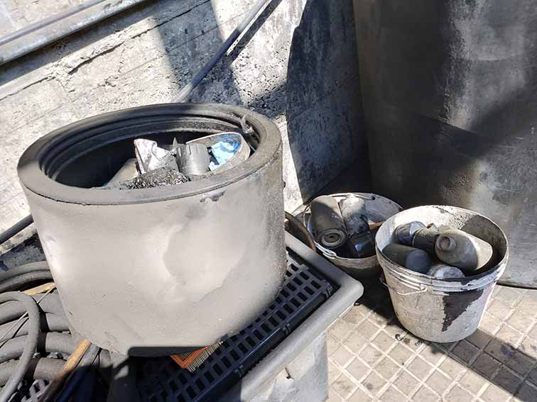 Sassari, Desirè Manca (M5s): «Bomba ecologica nella sede dell'Arst» 5 Foto Arst 5