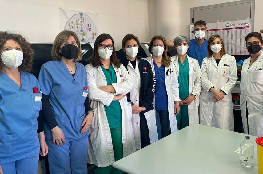 Angioedema, sabato visite gratuite all'Aou di Sassari 1 Gli operatori sanitari delle Malattie della Coagulazione