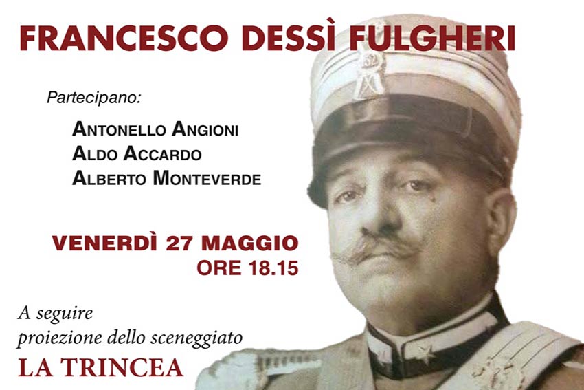 Locandina Francesco Dessì Fulgheri Villacidro