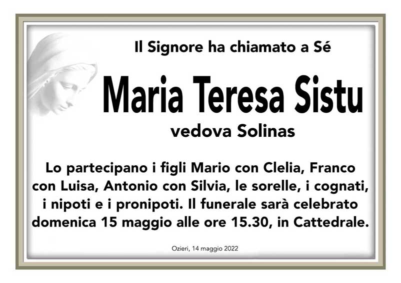 Necro Ozieri 175 Maria Teresa Sistu