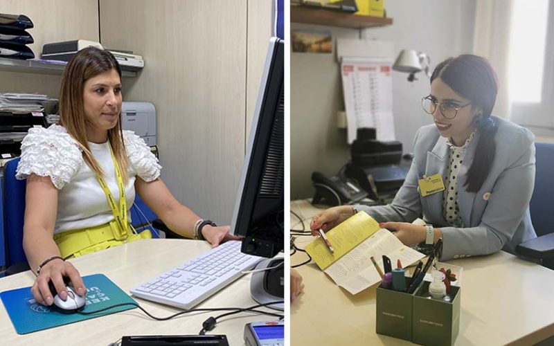 Valeria Sanna e Giovanna Sini Poste Italiane