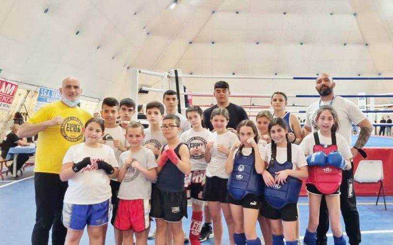 allievi Tatantini Fight club Sassari