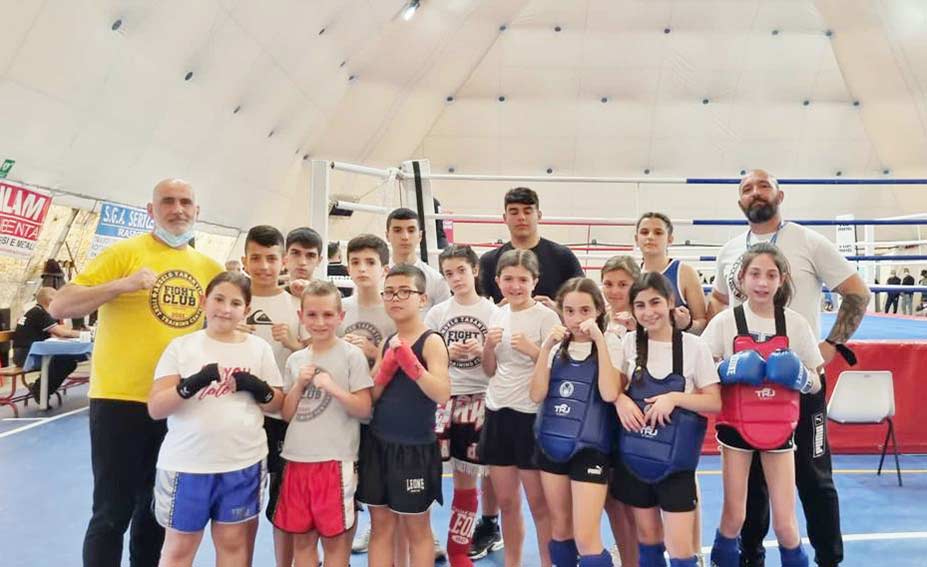 allievi Tatantini Fight club Sassari