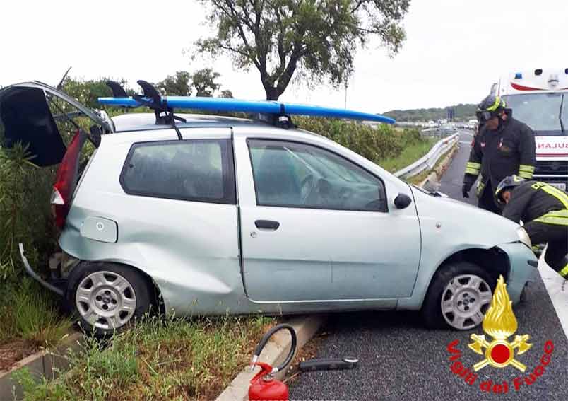 incidente olbia sassari enas