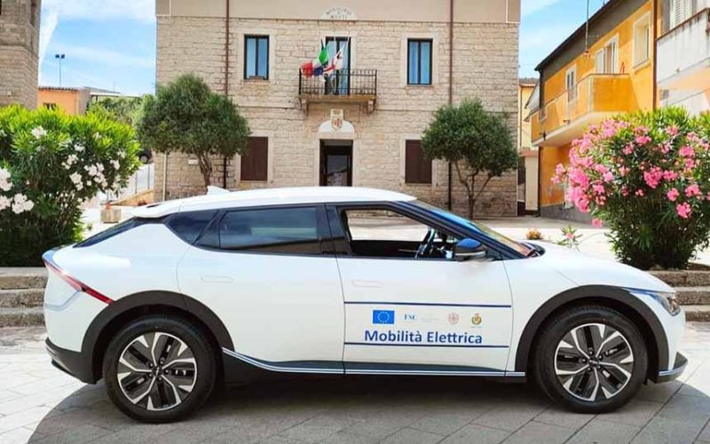 Auto elettrica Comune di Monti