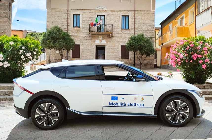 Auto elettrica Comune di Monti