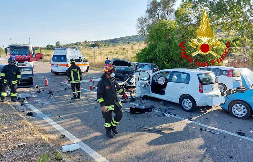 Incidente Olbia Porto Rotondo sp73