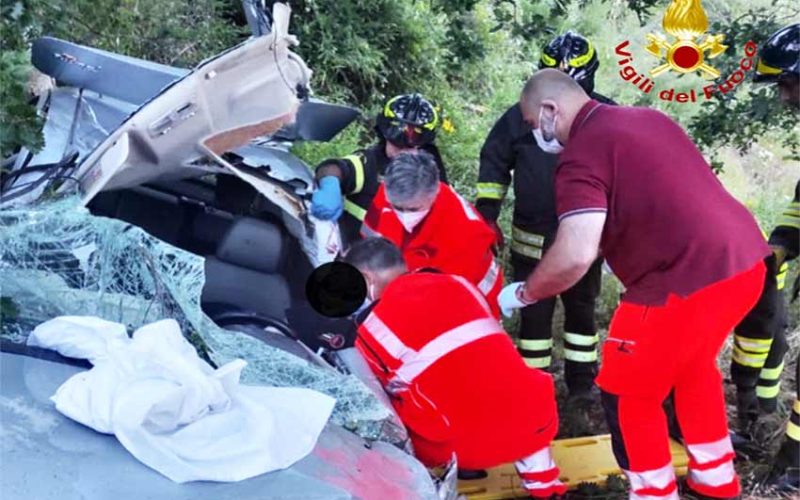 Incidente strada Arzana Lanusei