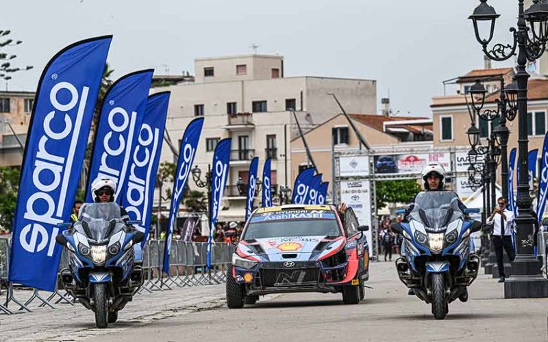 Polizia di Stato Alghero Rally Italia Sardegna