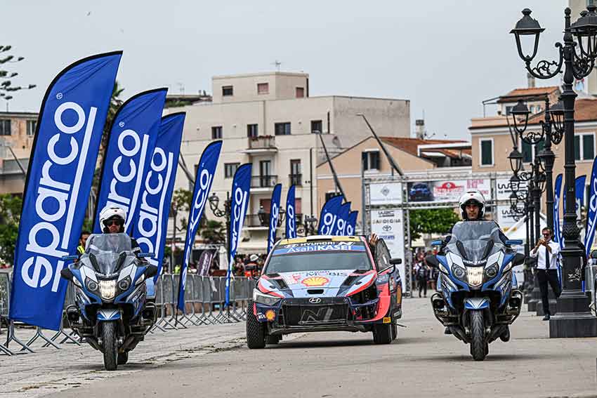 Polizia di Stato Alghero Rally Italia Sardegna