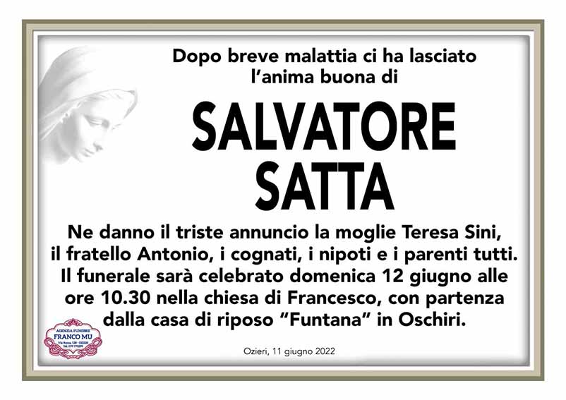 Necro Ozieri 164 Salvatore Satta
