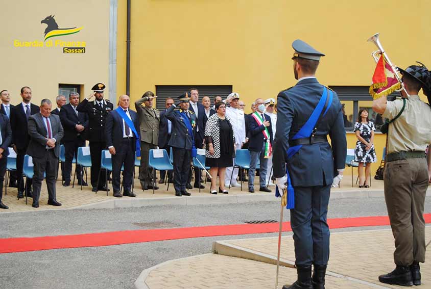 Sassari 248 anno di fondazione Guardia di finanza