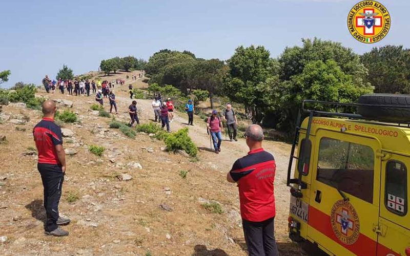 Soccorso alpino e speleologico a Lanusei