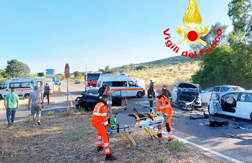 incidente sp73 Olbia Porto Rotondo