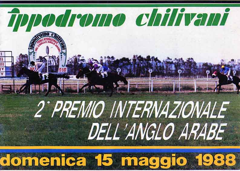 ippodromo Chilivani Meeting internazionale 1988