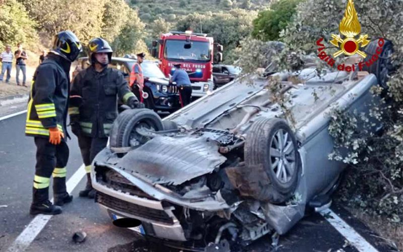 Incidente sp 46 Oliena