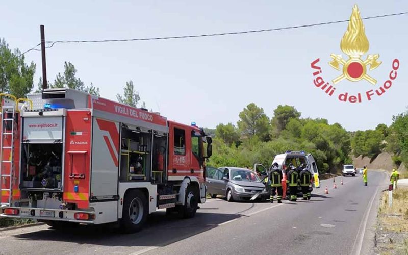 incidente Sassari Ittiri bivio Tissi