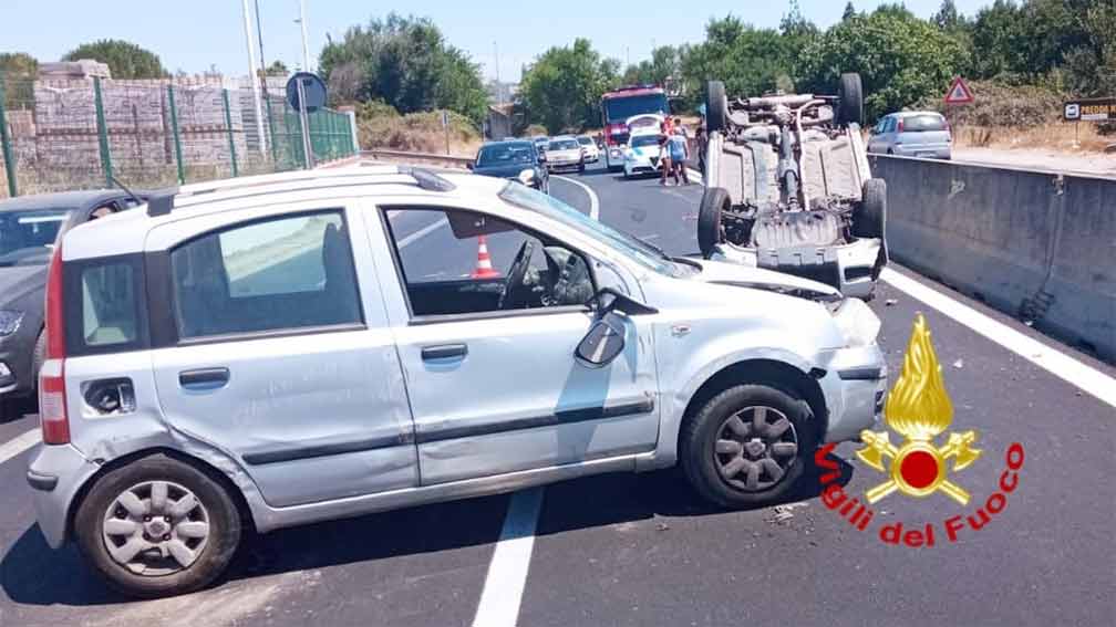 incidente Sassari Statale 291