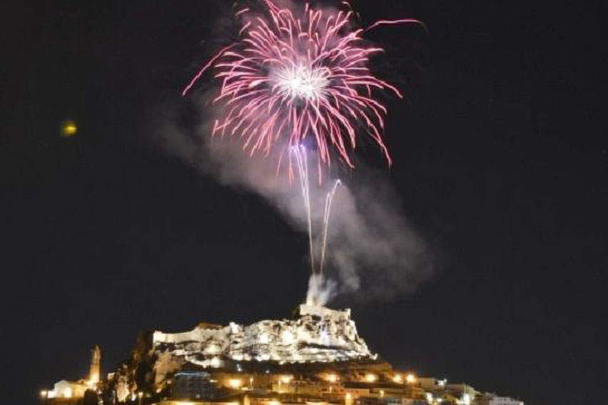 Fuochi Castelsardo ferragosto