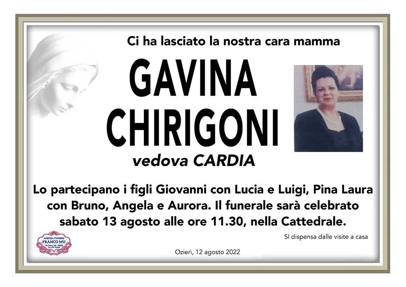 Necro Ozieri 140 Gavina Chirigoni