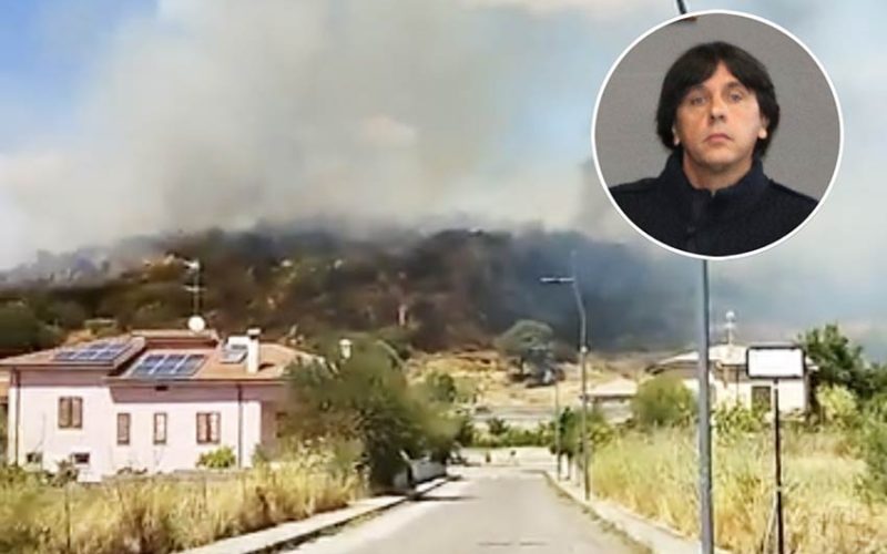 Incendio Ittireddu sindaco